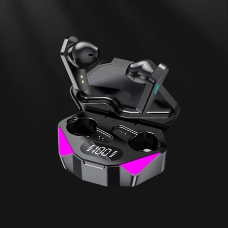 Fone de Ouvido X15 para Jogos Bluetooth 5.0, Baixa Latência, Som Estéreo, Headset Gamer