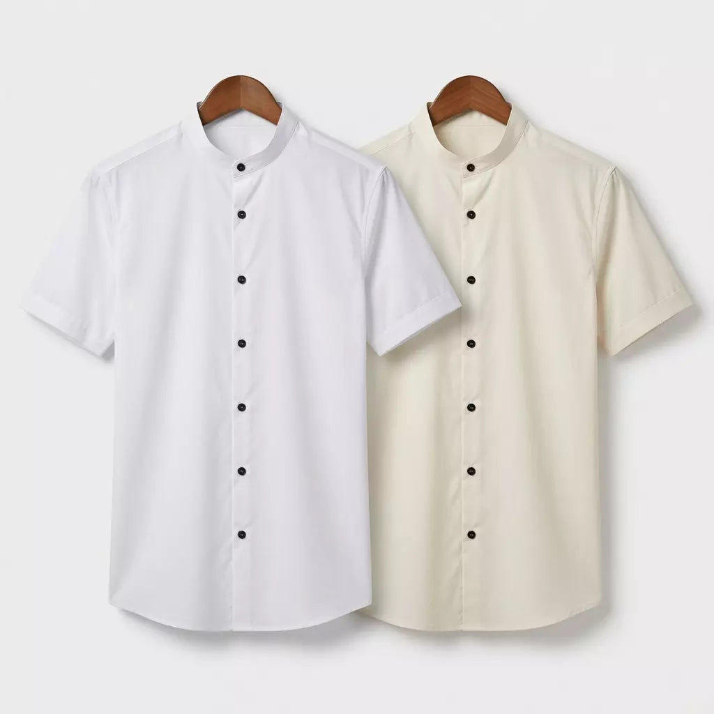 Kit 2 Camisas Gola Padre Velon